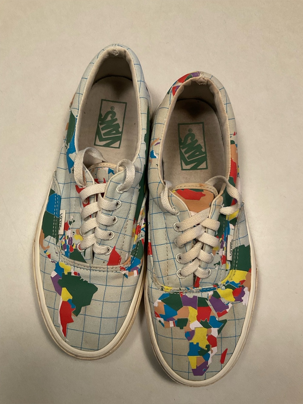 Vans Era Save Our Planet Classic White Global Peace Skate Low Top